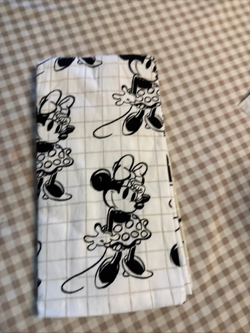 Disney Minnie Mouse Kitchen Towels - Black & White